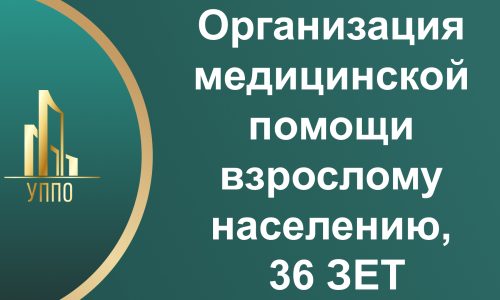 Организация медицинской помощи взрослому населению, 36 ЗЕТ