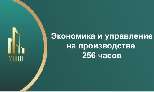 Экономика и управление на производстве 256 часов