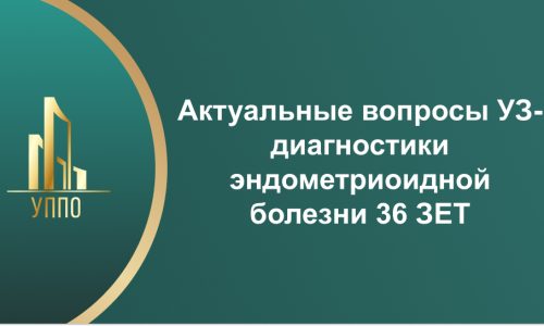 Актуальные вопросы УЗ-диагностики эндометриоидной болезни 36 ЗЕТ