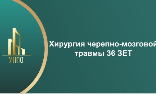 Хирургия черепно-мозговой травмы 36 ЗЕТ