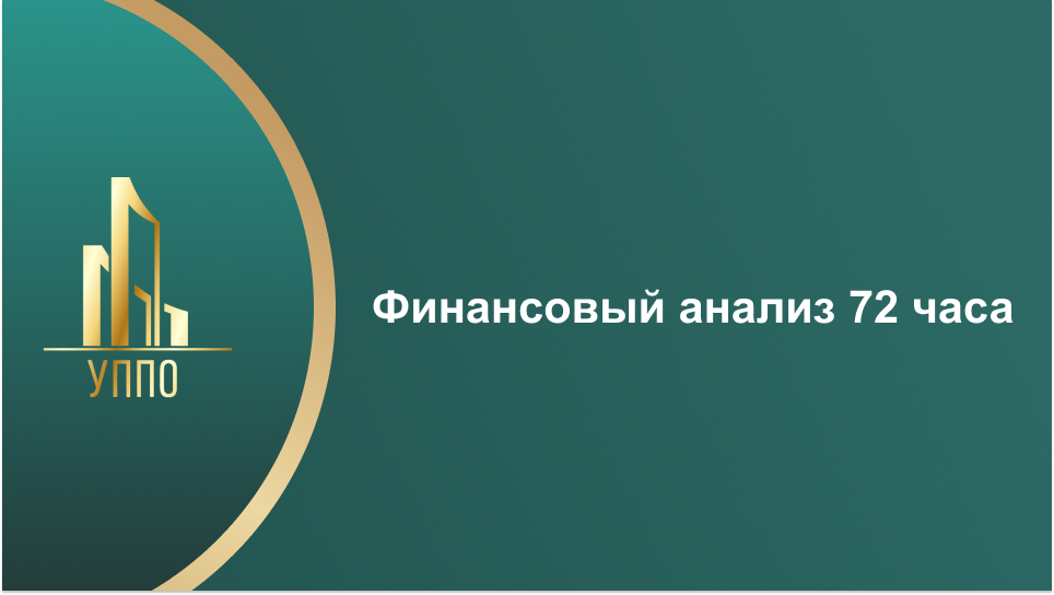 Финансовый анализ 72 часа